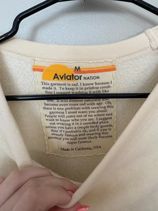 Aviator Nation Sweatshirt - Image 2