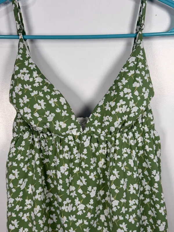 Princess Polly Koko Mini Green Floral Dress - Image 3