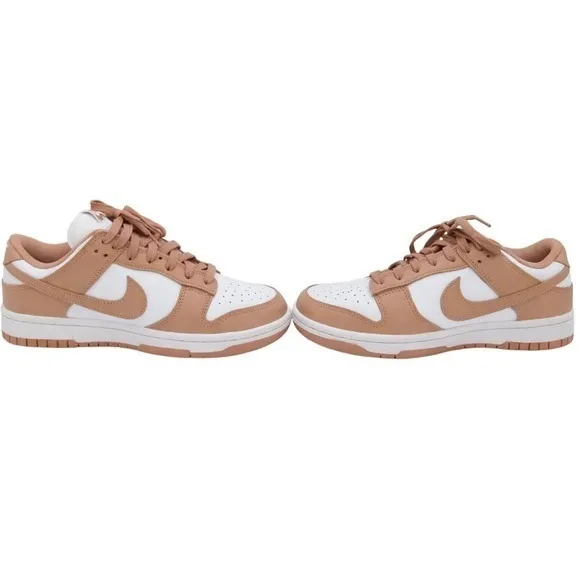 Nike Dunk Low Rose Whisper Womens 8.5 Pink White DD1503 Sneakers - Image 2