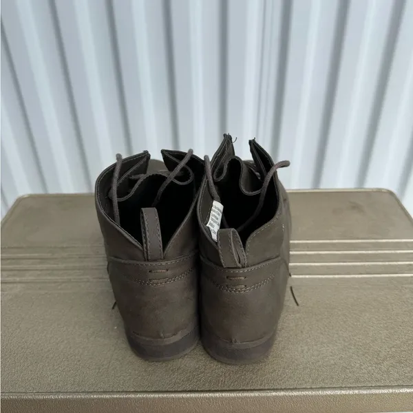 American Eagle Outfitters Dark Green Ankle Booties - Image 3