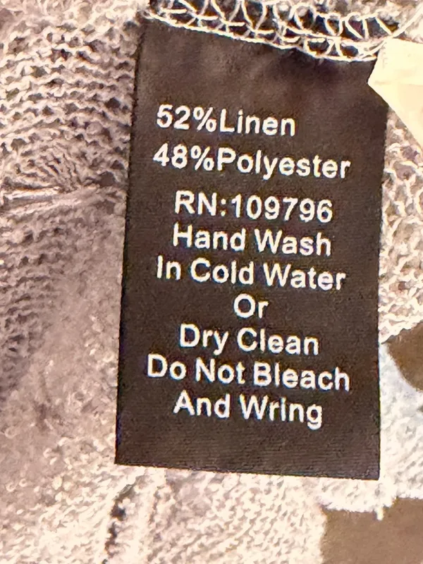Linen Blend Layering Top - Image 7