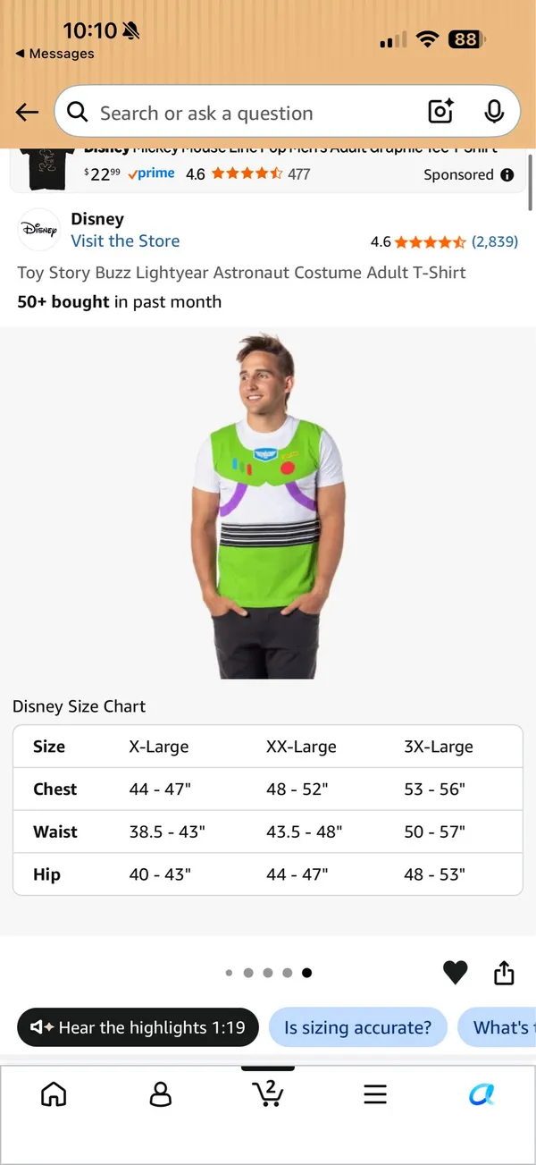 Men’s Disney T-Shirt - Image 2