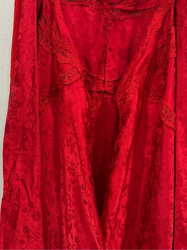 For Love and Lemons Rita Dress in Red XL - Image 6