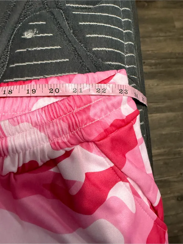 Nfinity Men’s SHEIN plus size Pink Camo Graphic pants size 6XL - Image 7