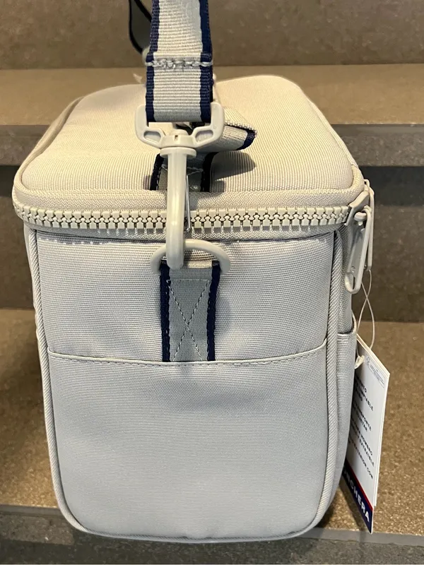 Champion Estate Insulated Cooler Kit Lunch Bag, Medium Gray, NWT - Image 10