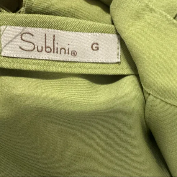 Sublini High-neck Marrant Dress Sleeveless Pleated Minimalist Luxe Modern Large - Image 9