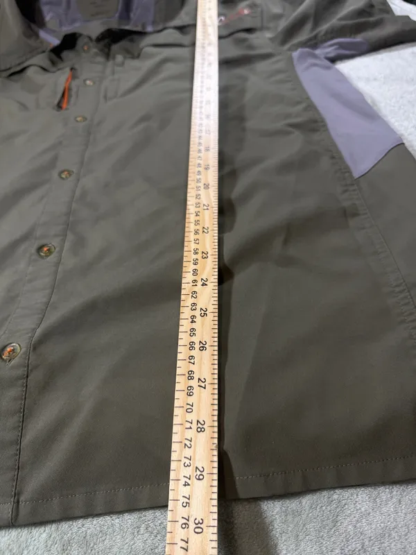Cabela's Button Down XPG 4Most 2XL Green Vented Shirt - Image 3