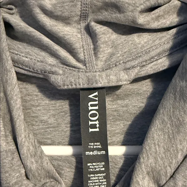Vuori Light Gray Sweatshirt - Image 3