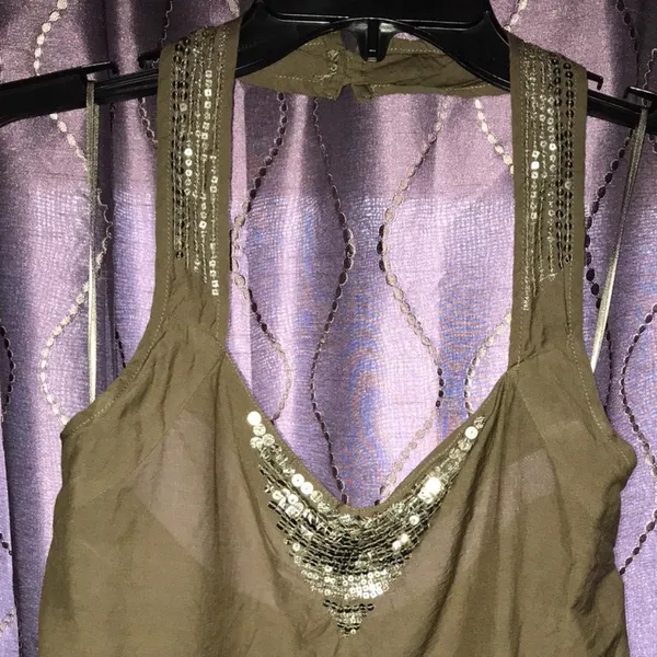 American Eagle Y2K 🦅 Outfitters ✨✨Sequined✨✨Halter Top - Image 6