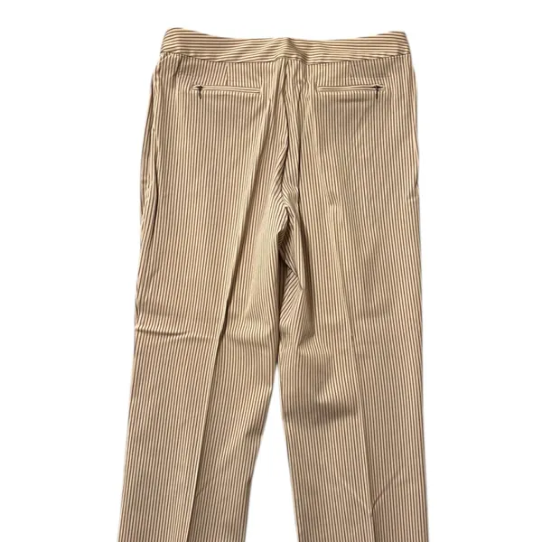 Chico’s Tan/Cream with Blue Pinstripe Dress Pants - Image 2