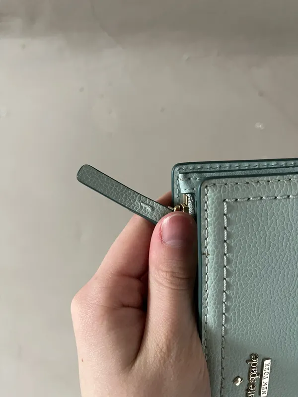 Kate Spade Wallet Leather Light Blue - Image 14