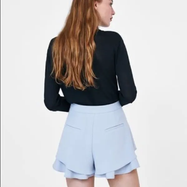 ✨ Zara Baby Blue Flutter Shorts✨ - Image 3