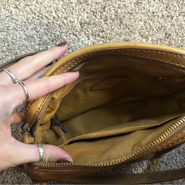 Fossil Leather Crossbody Bag - Image 8