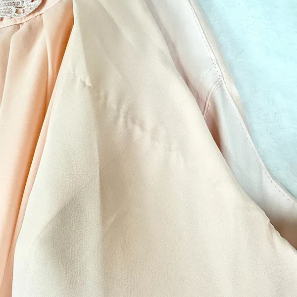 JJ's House Halter Neck Chiffon Bridesmaid Dress Size 18W Pearl Pink NWT - Image 9
