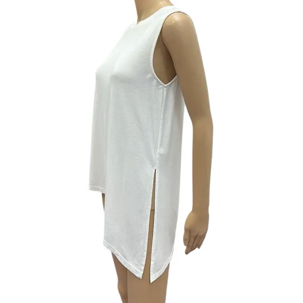 Athleta Cloudlight Sleeveless Asymmetrical or Side Tie Tank Top Shirt Womens S - Image 4