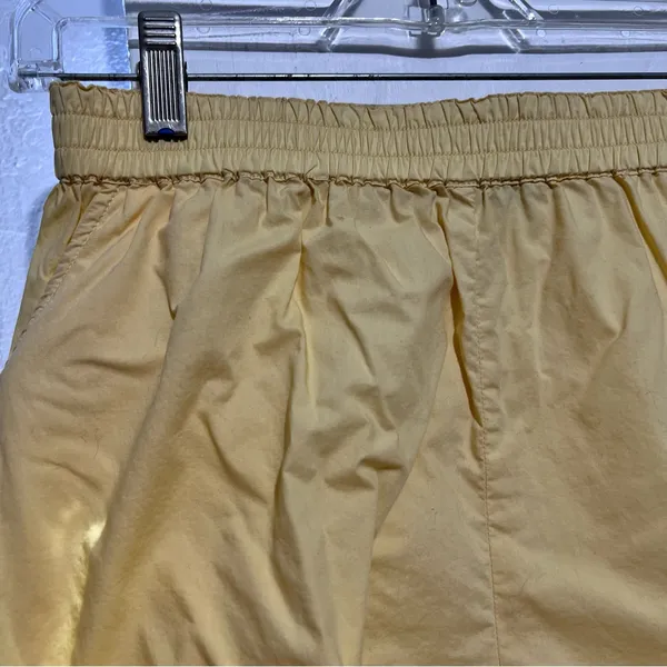 Young Fabulous & Broke Light Yellow Cotton Shorts - Image 8
