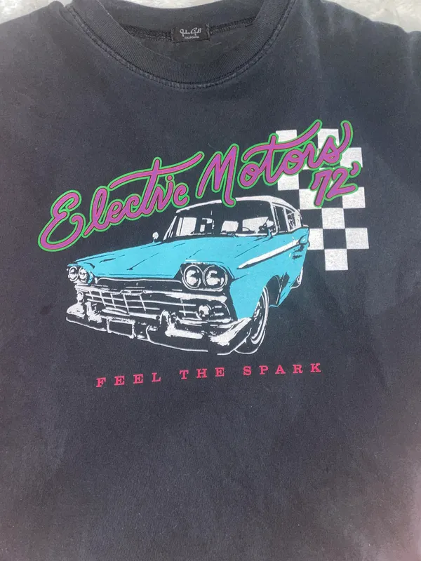 Brandy Melville Elective Motors Car Tee - Image 2