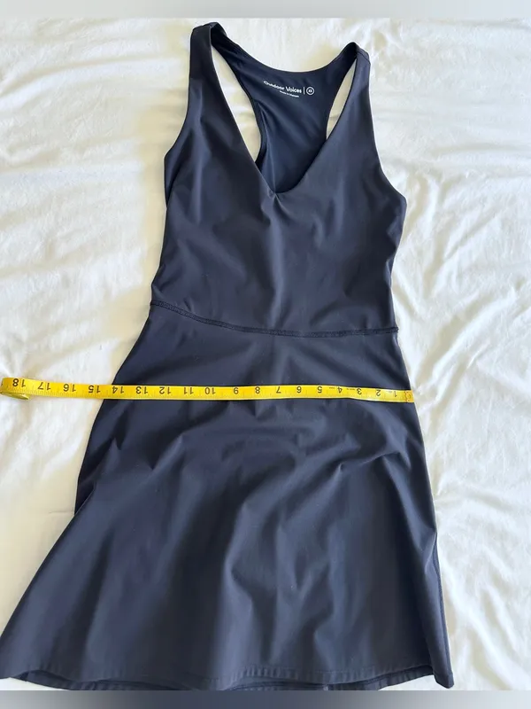 NWOT Outdoor Voices Volley Dress - Black - XS - Image 11
