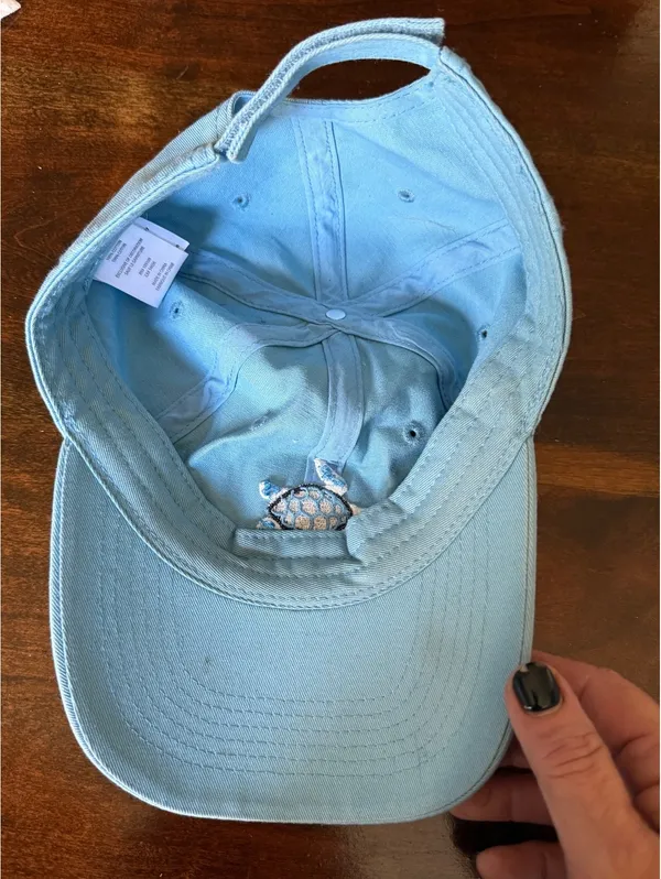 Life is Good Blue Turtle Embroidered Baseball Cap - Image 8