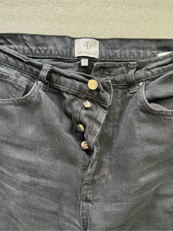 ANINE BING Straight Leg Jeans - Image 4