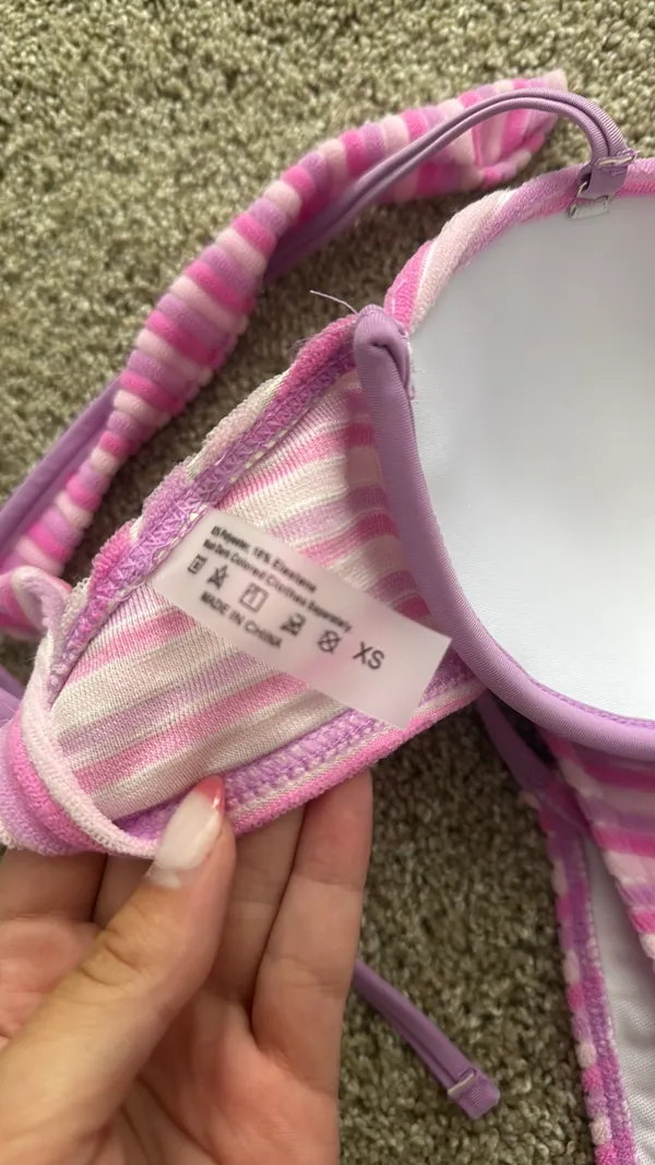 Pink and Purple Striped - Image 2