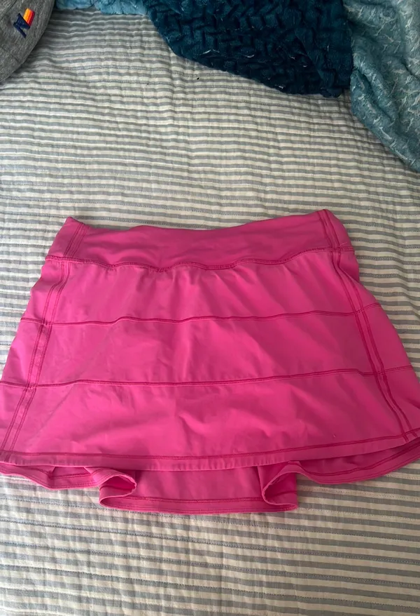 Lululemon Sonic Pink Pace Rival Skirt - Image 2