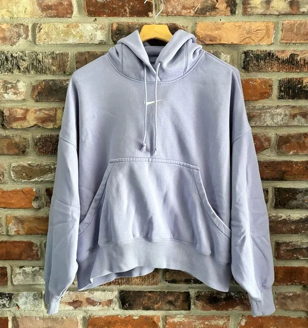 Nike Purple Phoenix Fleece Hoodie Sweatshirt - Image 2
