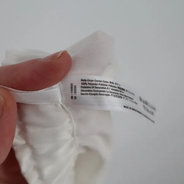 Flora Nikrooz Selena Sleep Shorts Women Medium White Cotton Tie Front Loungewear - Image 3