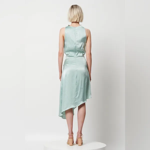 Elliatt Alaia midi dress in a pistachio/light‎ green NWT small - Image 4