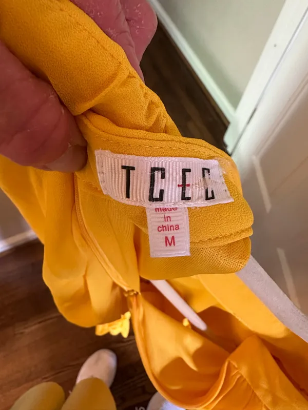 TCEC Yellow Dress - Image 3