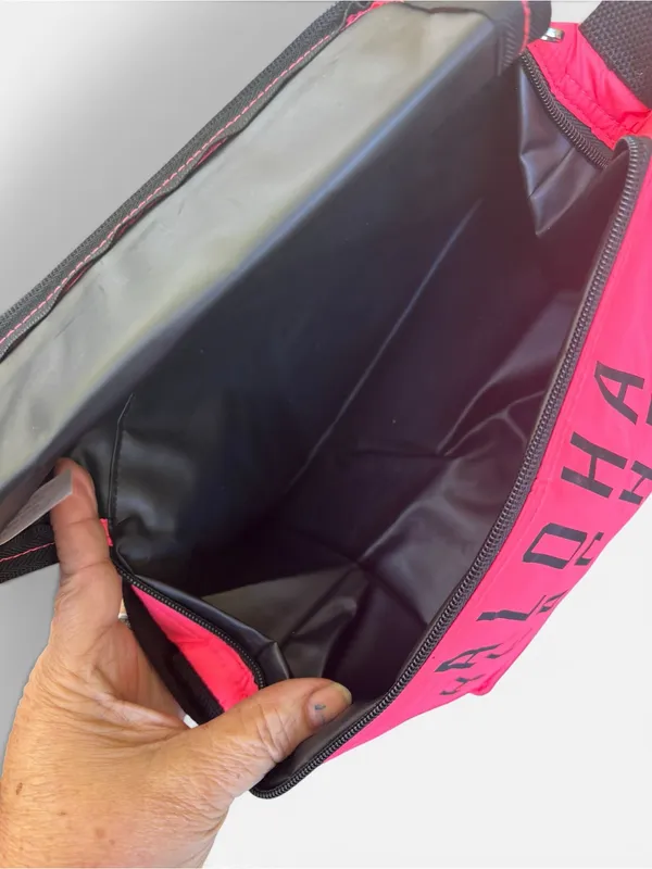 pink Victoria's Secret PINK "Aloha Beaches" insulated mini cooler bag - Image 9