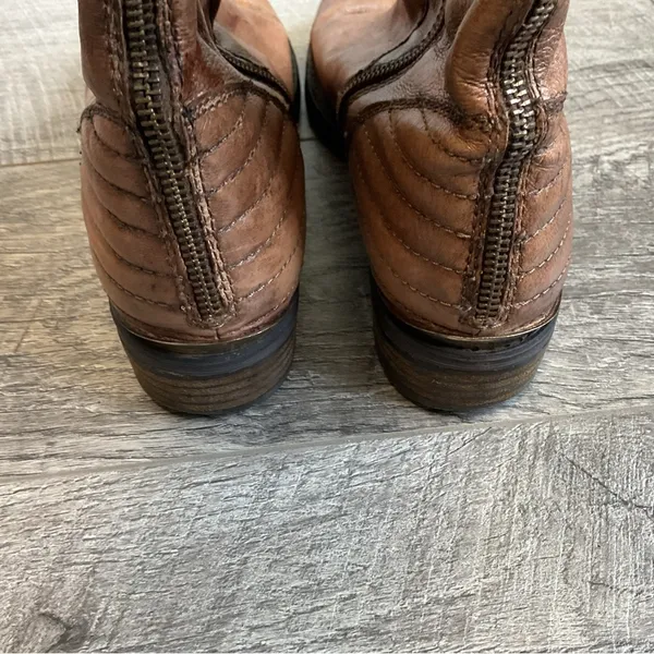 Steve Madden Arries Cognac Leather Riding Boot Size 7.5 - Image 6