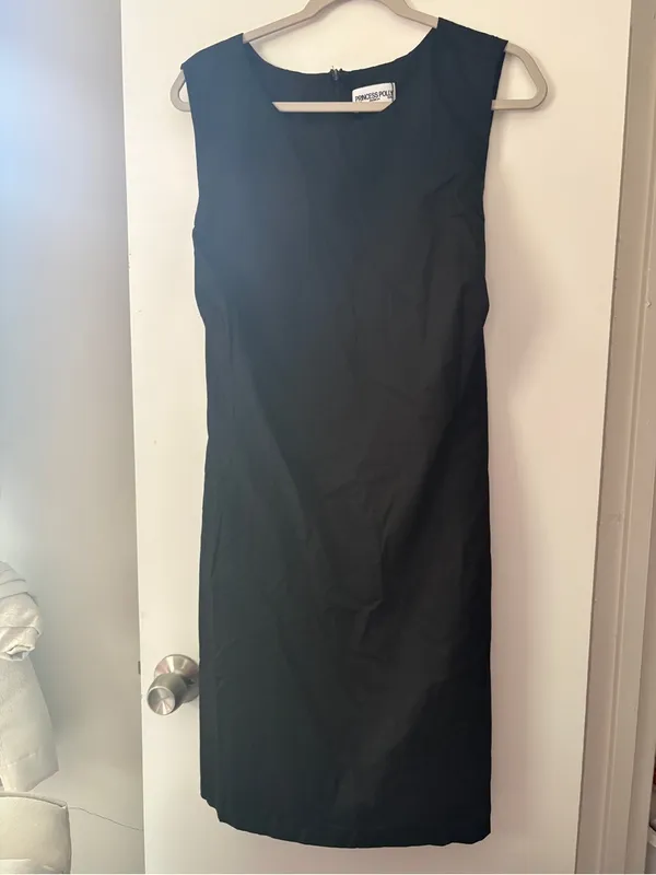 Princess Polly Black Sleeveless Mini Shift Dress - Image 2