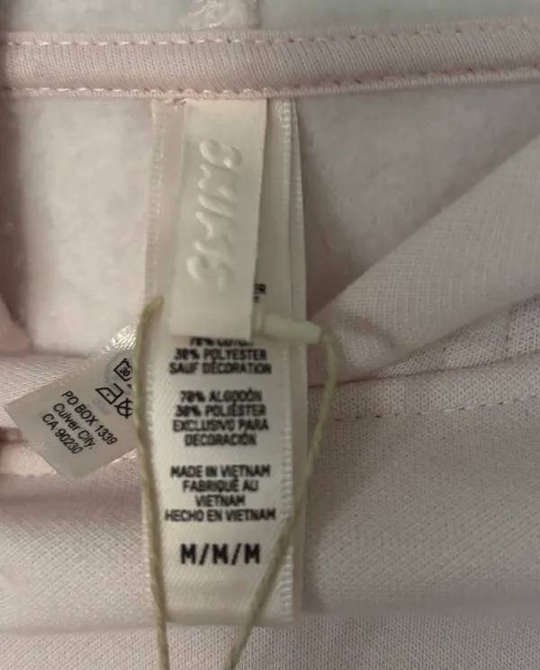 SKIMS NWT Pink Cropped Hoodie - Image 8