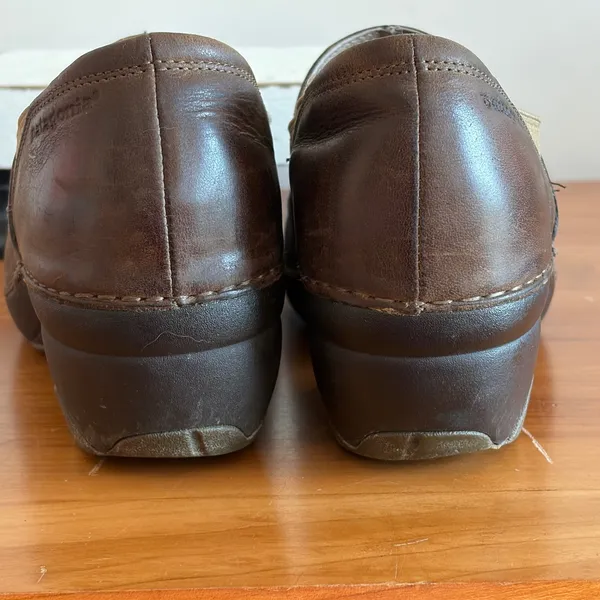 Patagonia‎ Better Clog Leather Slip On Shoes Brown Womens 9 T71351 - Image 7