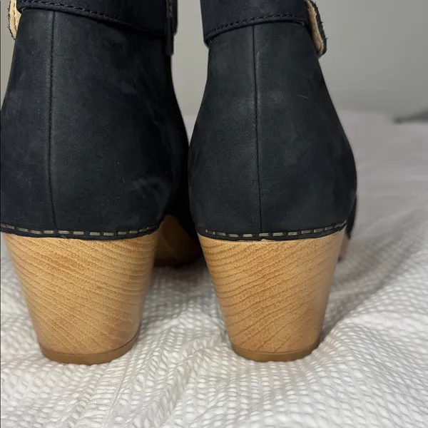 Dansko Maria Black oiled leather Ankle Boots sz 41 - Image 4