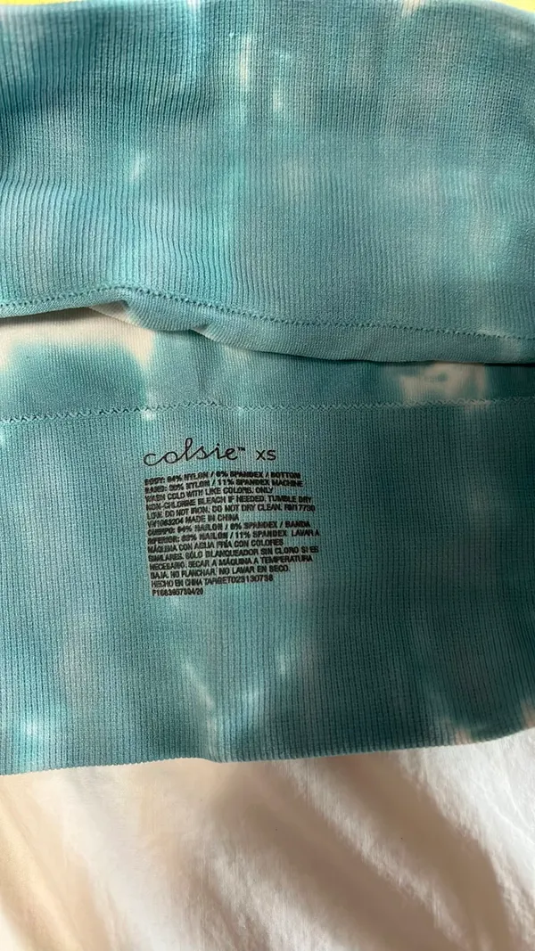 Tie Dye Ombré Tank Top Multiple Size XS - Image 3