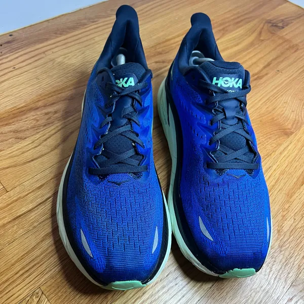 Hoka One One Clifton 8 Blue/Navy 1119393 DBOS Size 12M D NO BOX - Image 5