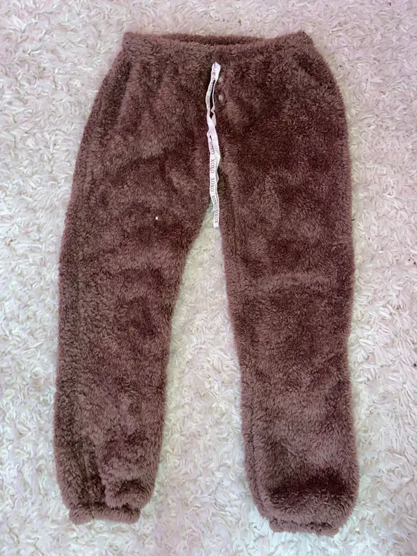 Comfy Pajama Pants Brown - Image 2