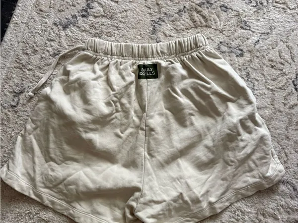 Daily Drills Sand Women’s Lounge Shorts - Image 2