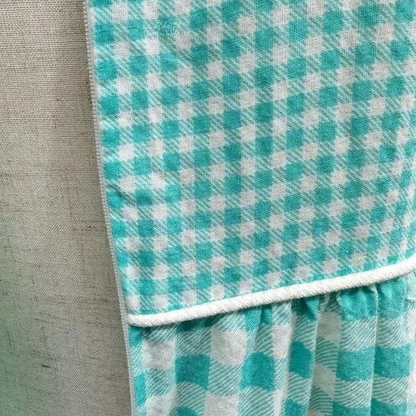 Leisure Life Vintage Gingham Lounge House Dress XL - Image 12