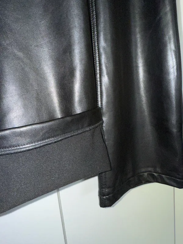 Abercrombie Leather Pants Straight - Image 3