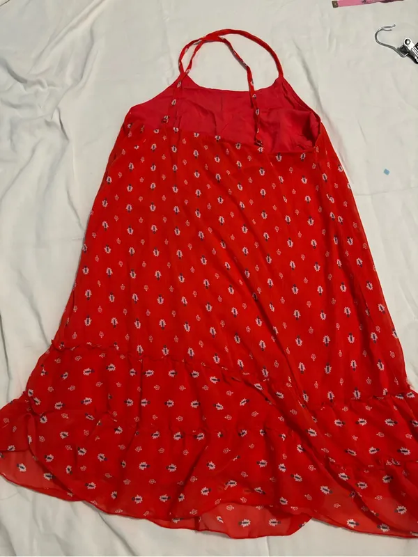 Abercrombie & Fitch Red Printed Sundress - Image 3
