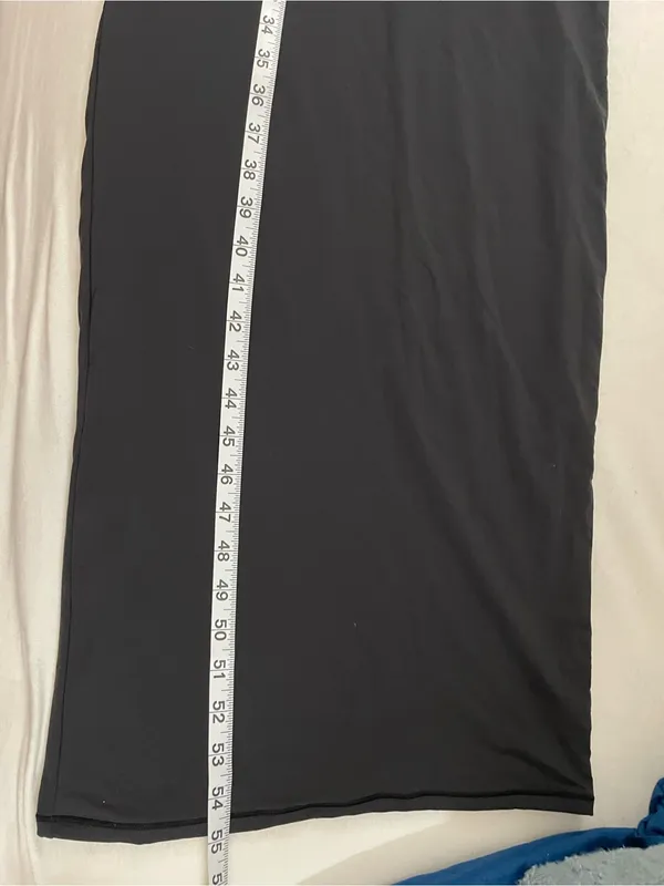 SKIMS NWT Onyx Black Sleeveless Mock Neck Maxi Dress Size XS - Image 5