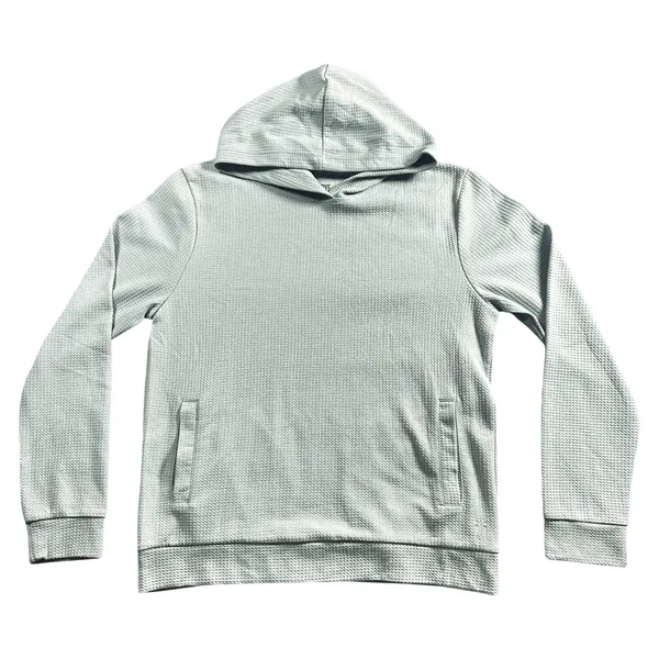 Frye Sage Green Textured Hoodie Women’s Small Casual Pullover - Image 3