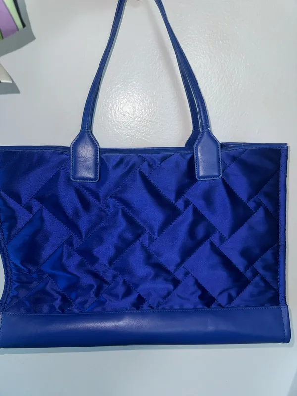 Kurt Geiger Royal Blue Quilted tote - Image 2