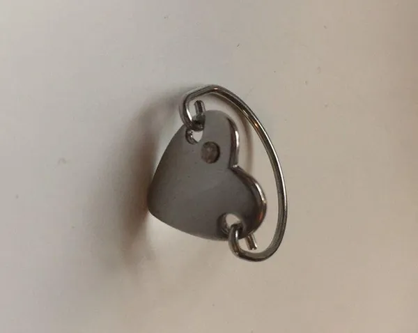 Heart ring Silver - Image 2