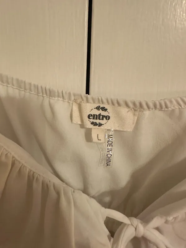 Entro Game day white tank top - Image 3