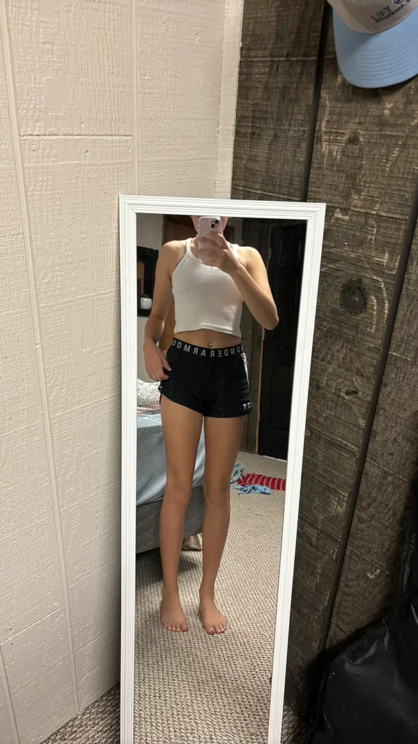 White Crop Top - Image 2