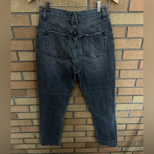 SLVRLAKE Beatnik Ultra High Rise Slim Rigid 90’s Mom Jean in Moonlight Size 27 - Image 5